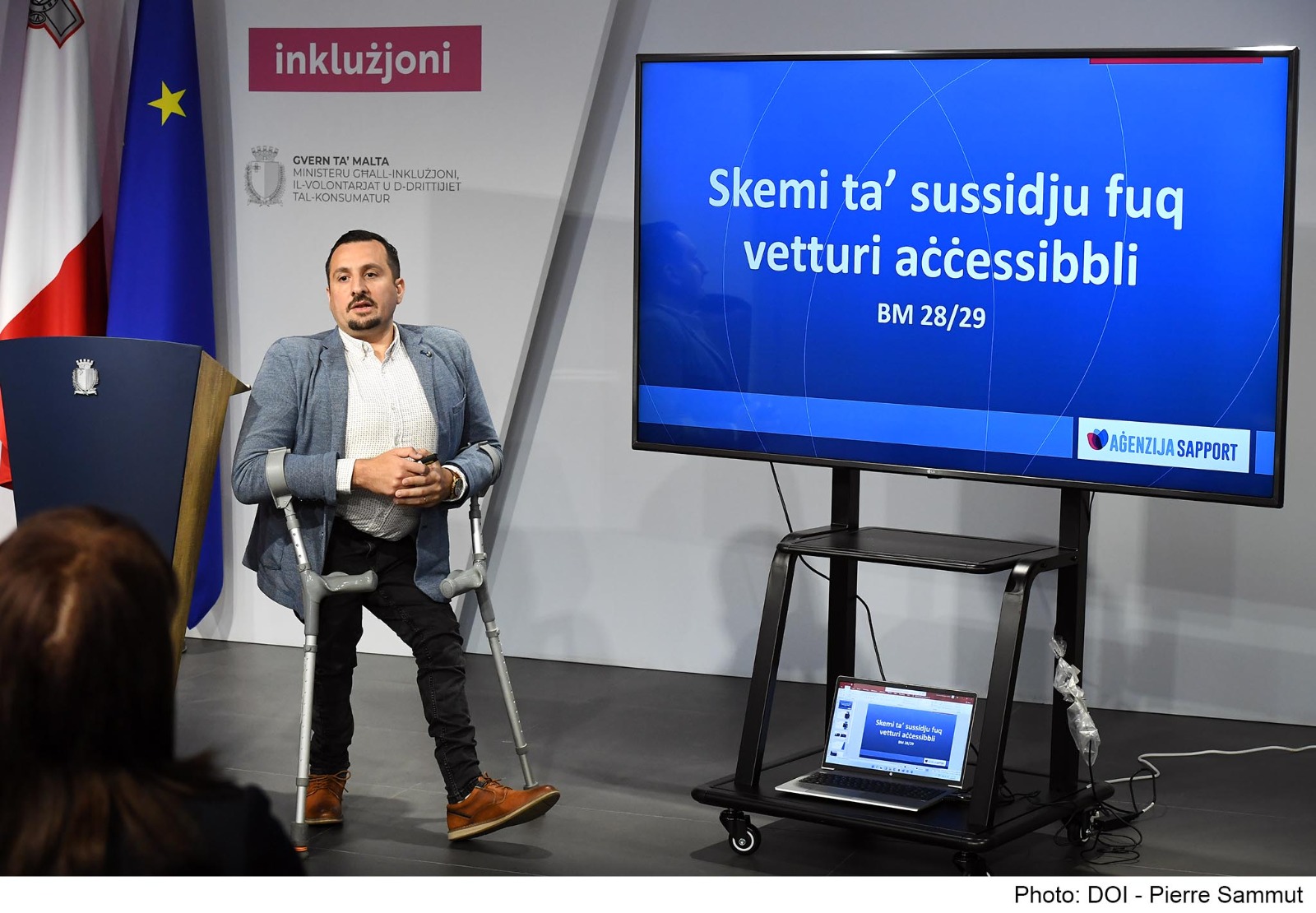Zewg Raggi Imnedija żewġ skemi għal xiri ta’ vetturi aċċessibbli - Agenzija Sapport