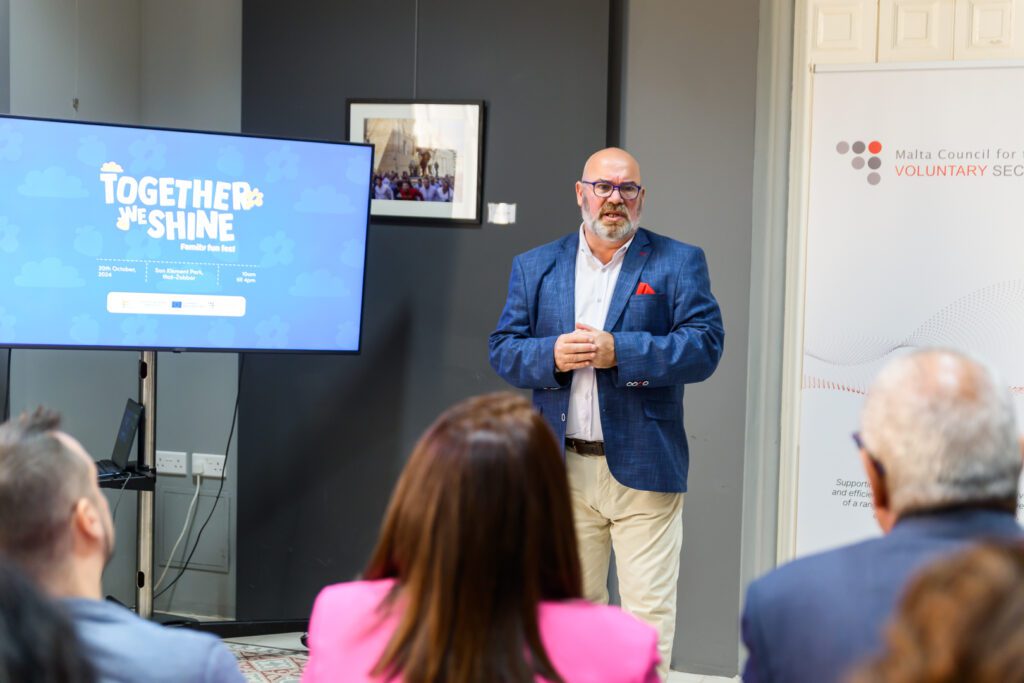 Il-Kap Eżekuttiv tal-MCVS, Mauro Pace Parascandalo waqt l-intervent tiegħu