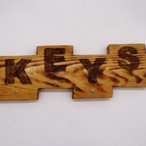 Key holder made of wood