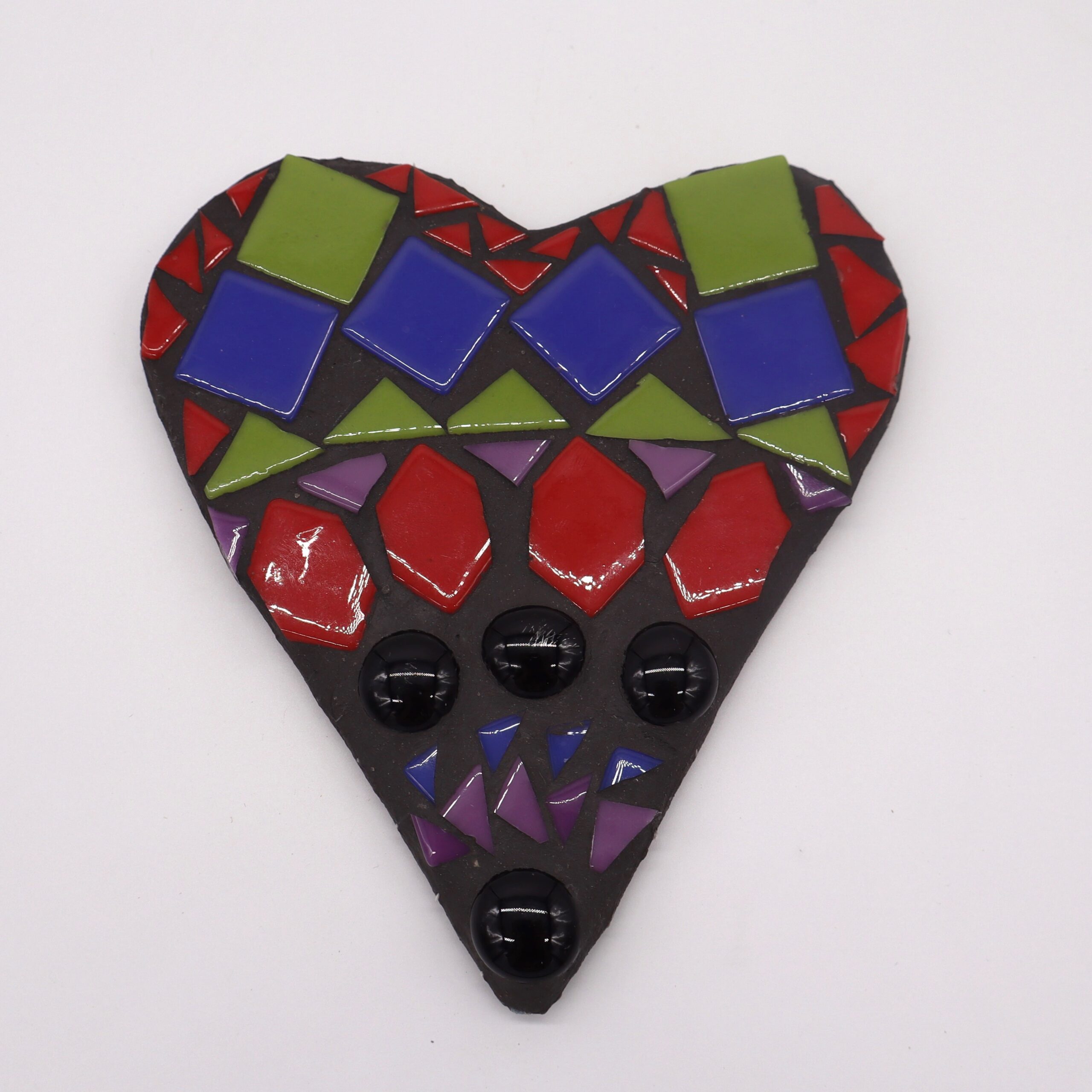 Heart-shaped mosaic