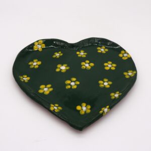 Heart-shaped trinket dish