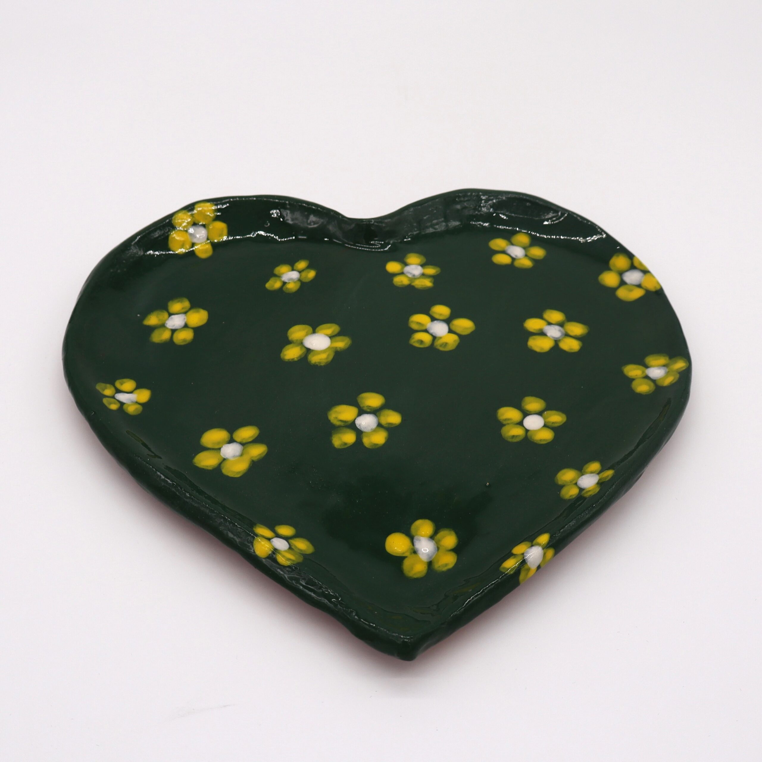 Heart-shaped trinket dish