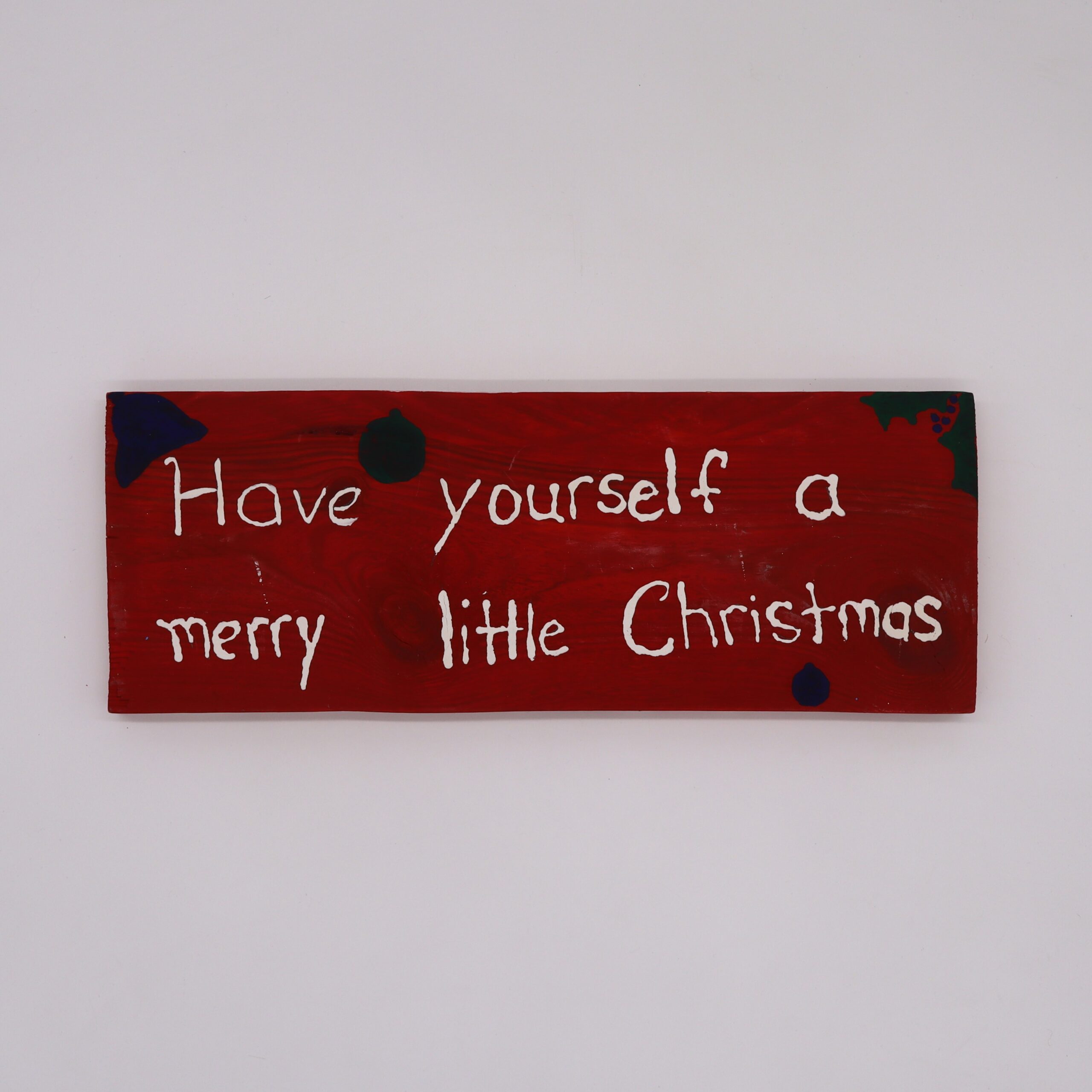 Christmas Quote Wooden Plaque