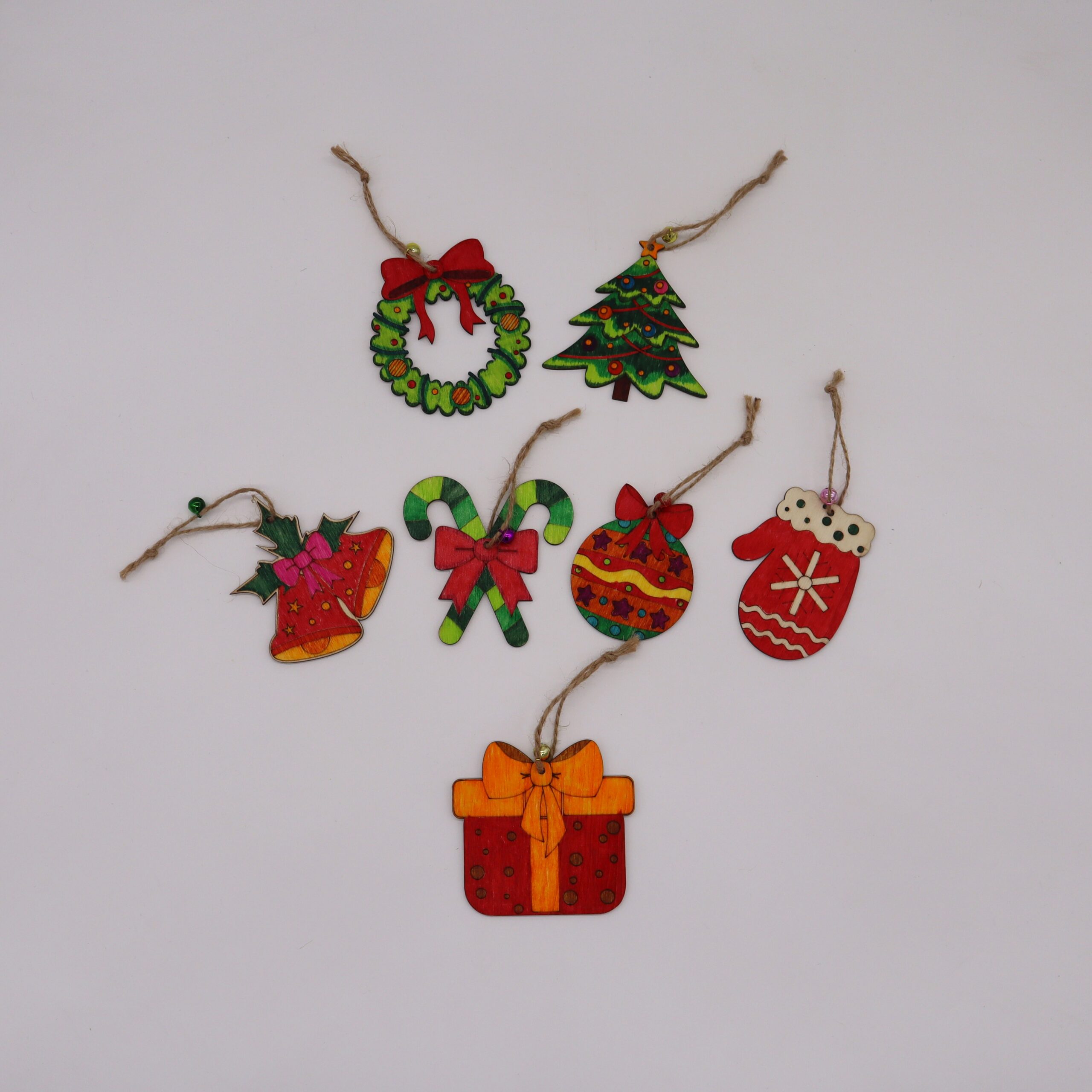 Wooden Christmas Tree Ornament