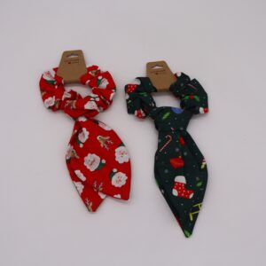 Festive Scrunchie with Bow