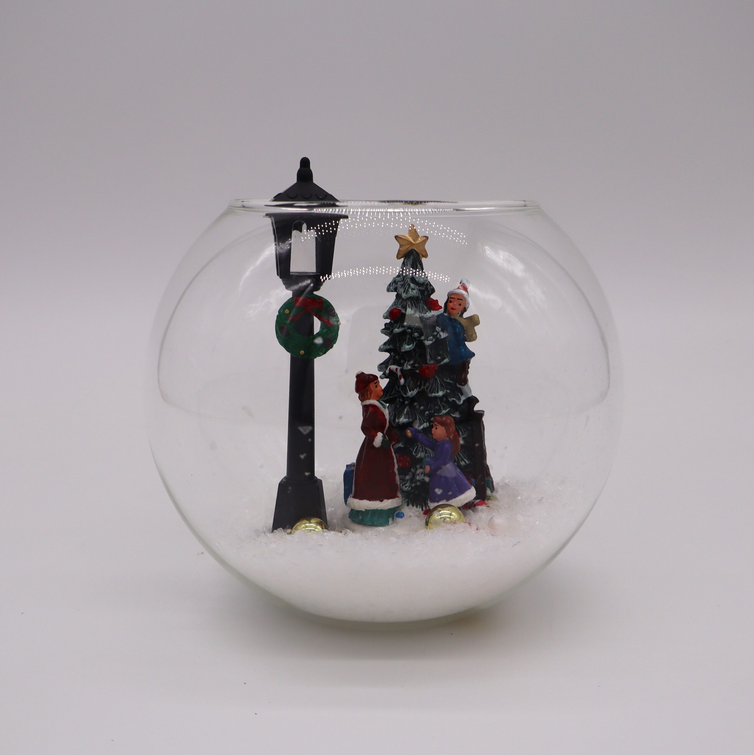 Christmas Decor in Glass