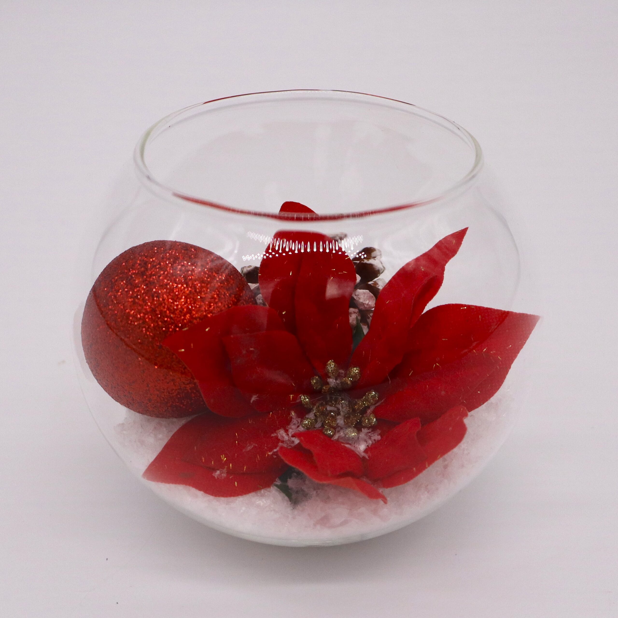 Christmas Decor in Glass